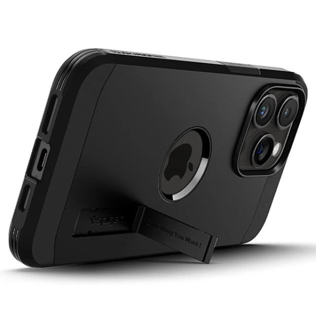 Чехол Spigen Tough Armor для iPhone 15 Pro Black with MagSafe (ACS06733)