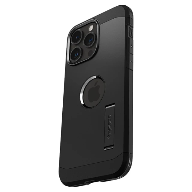 Чехол Spigen Tough Armor для iPhone 15 Pro Black with MagSafe (ACS06733)