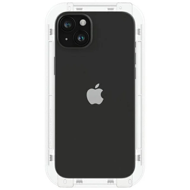 Захисне скло Spigen Glas.tR EZ Fit для iPhone 15 Plus Clear (AGL06887)