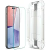 Захисне скло Spigen Glas.tR EZ Fit для iPhone 15 Pro Clear (2 Pack) (AGL06892)