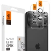 Захисне скло для камери Spigen Glas.tR EZ Fit Optik Pro для iPhone 15 Pro / 15 Pro Max / 16 Pro / 16 Pro Max Crystal Clear (2 pack) (Spigen Glass tR E