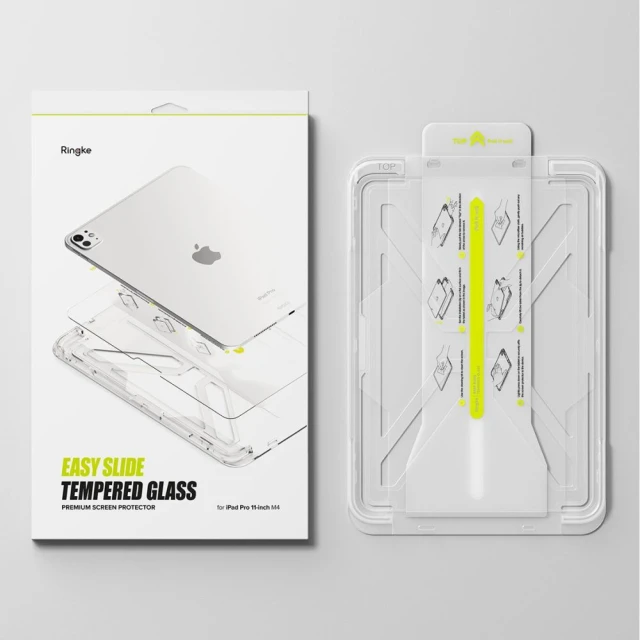 Захисне скло Ringke Easy Slide для iPad Pro 11 2024 5th Gen Clear (8809961786518)