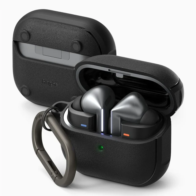 Чохол для навушників Ringke Onyx Magnetic для Samsung Galaxy Buds 3 | 3 Pro Black with MagSafe (8809961787928)