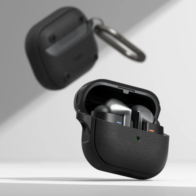 Чохол для навушників Ringke Onyx Magnetic для Samsung Galaxy Buds 3 | 3 Pro Black with MagSafe (8809961787928)