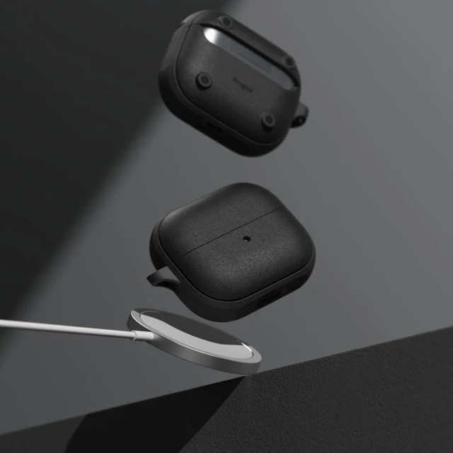 Чохол для навушників Ringke Onyx Magnetic для Samsung Galaxy Buds 3 | 3 Pro Black with MagSafe (8809961787928)
