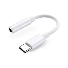 Адаптер Samsung DAC USB-C до mini jack 3.5mm White (8809968821120)