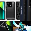 Чехол Spigen Rugged Armor для Xiaomi Redmi Note 13 Pro 5G | Poco X6 5G Matte Black (ACS07254)