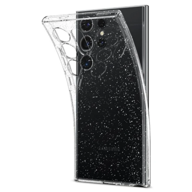 Чохол Spigen Liquid Crystal Glitter для Samsung Galaxy S24 Ultra (S928) Glitter Crystal (ACS07285)