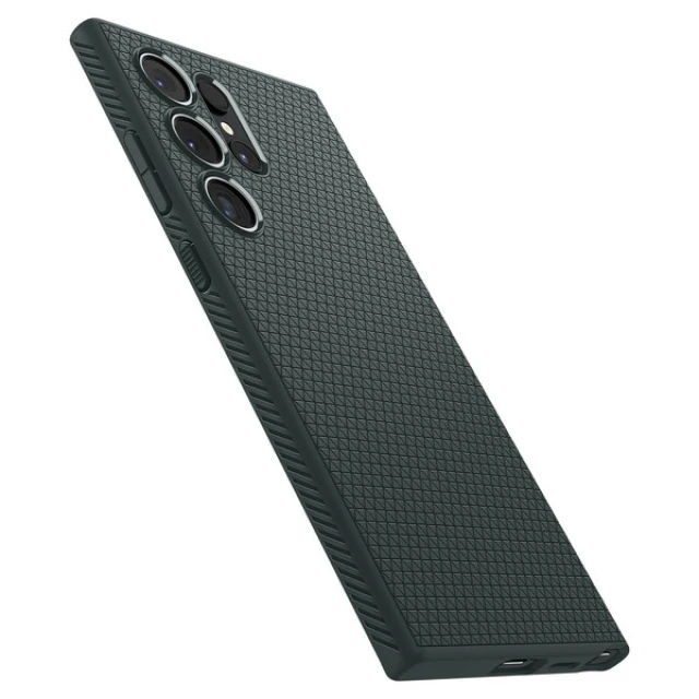 Чохол Spigen Liquid Air для Samsung Galaxy S24 Ultra (S928) Abyss Green (ACS07288)