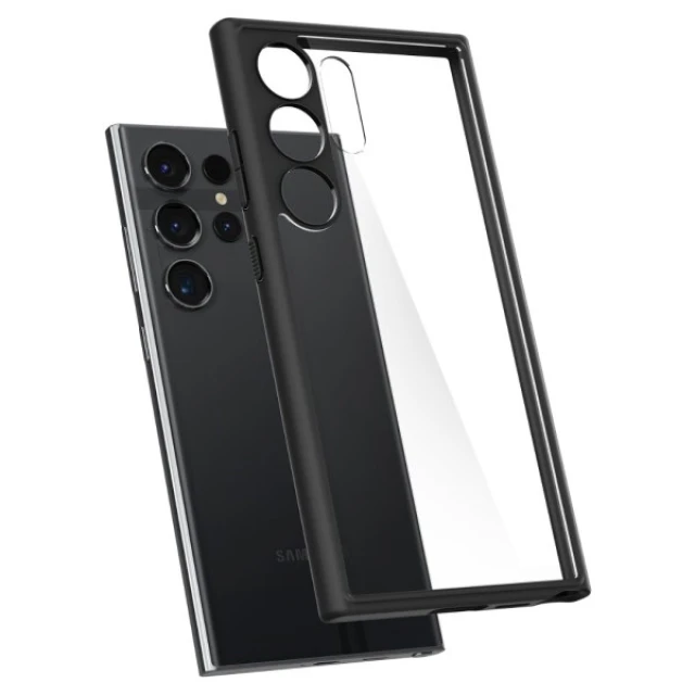 Чохол Spigen Ultra Hybrid для Samsung Galaxy S24 Ultra (S928) Matte Black (ACS07295)