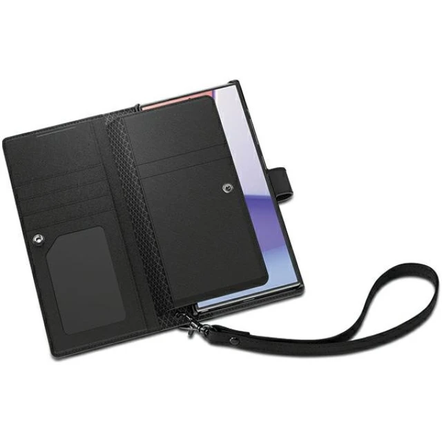 Чохол Spigen Wallet S Plus для Samsung Galaxy S24 Ultra (S928) Black (ACS07308)