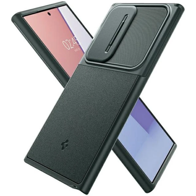 Чохол Spigen Optik Armor для Samsung Galaxy S24 Ultra (S928) Abyss Green (ACS07314)