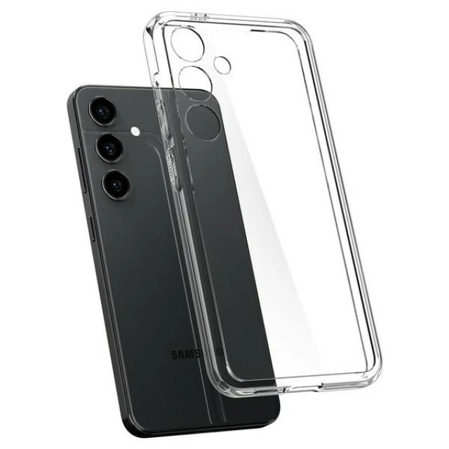 Чохол Spigen Ultra Hybrid для Samsung Galaxy S24 Plus (S926) Crystal Clear (ACS07329)