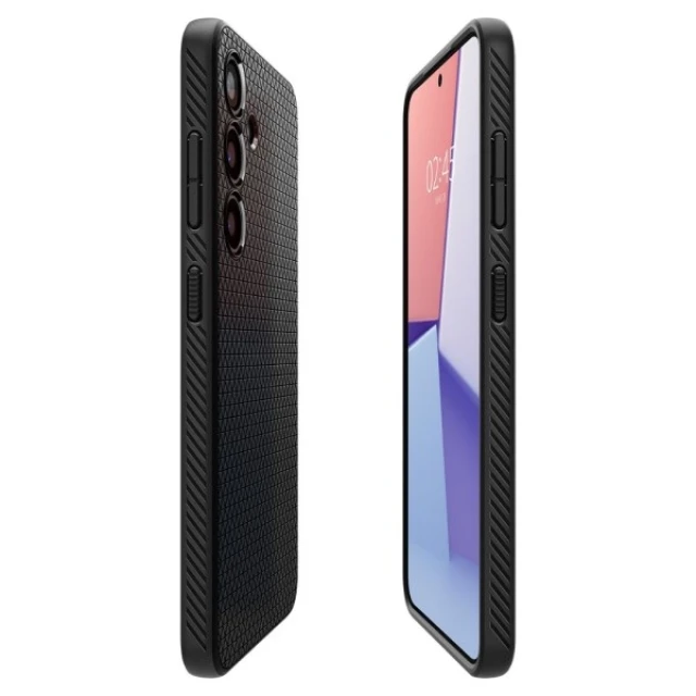 Чехол Spigen Liquid Air для Samsung Galaxy S24 (S921) Matte Black (ACS07347)