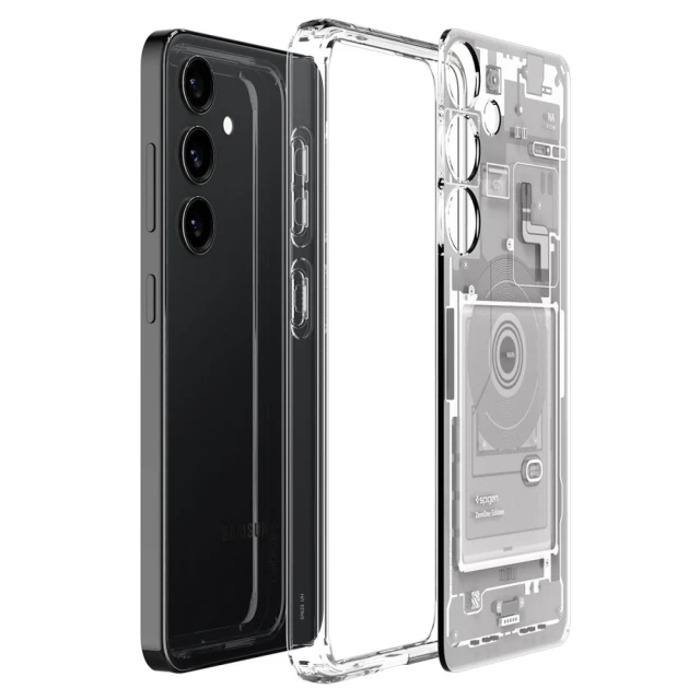 Чохол Spigen Ultra Hybrid для Samsung Galaxy S24 (S921) Zero One White (ACS07351)