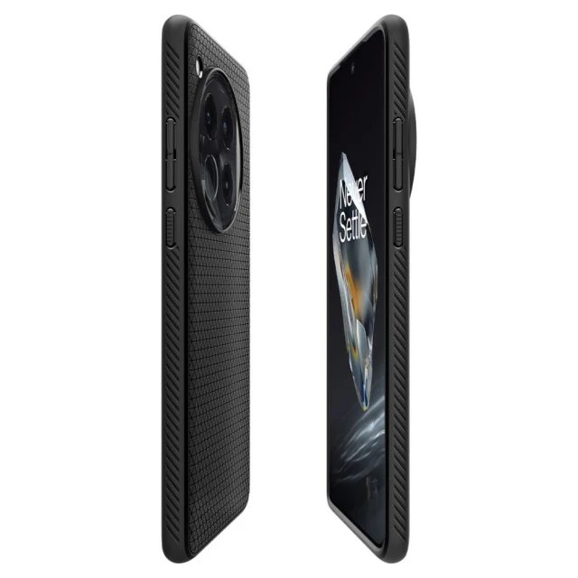 Чехол Spigen Liquid Air для OnePlus 12 Matte Black (ACS07375)