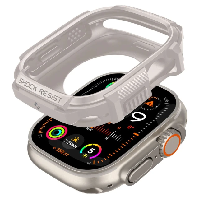 Чохол Spigen Rugged Armor для Apple Watch Ultra 49 mm Dune Beige (ACS07381)