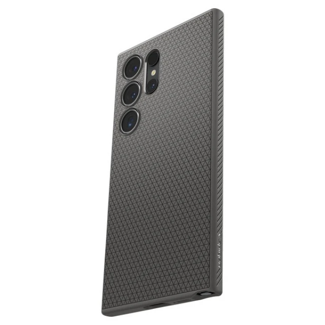 Чохол Spigen Liquid Air для Samsung Galaxy S24 Ultra (S928) Marble Grey (ACS07448)