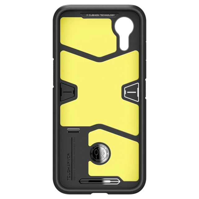 Чохол Spigen Tough Armor для Samsung Galaxy XСover 7 (G556) Black (ACS07505)