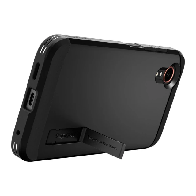 Чохол Spigen Tough Armor для Samsung Galaxy XСover 7 (G556) Black (ACS07505)