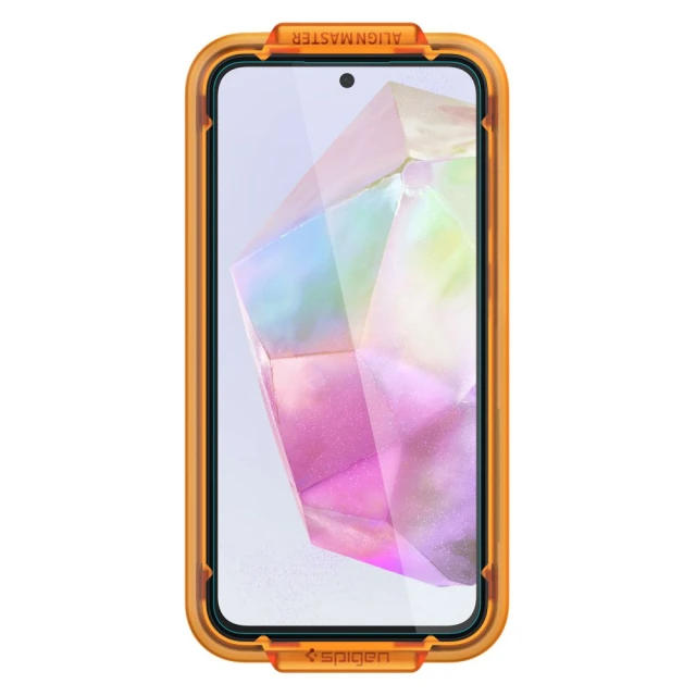 Защитное стекло Spigen Glas.TR AlignMaster для Samsung Galaxy A35 5G (A356) (2 pack) Clear (AGL07772)