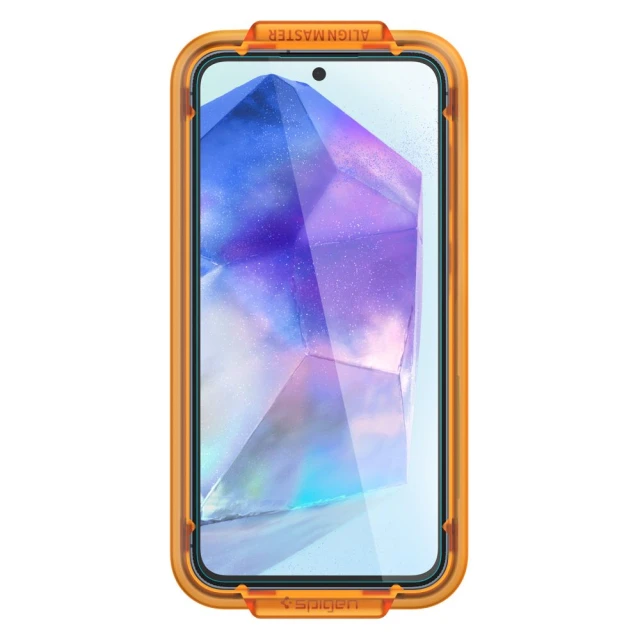 Захисне скло Spigen Glas.TR AlignMaster для Samsung Galaxy A55 5G (A556) (2 pack) Clear (AGL07775)