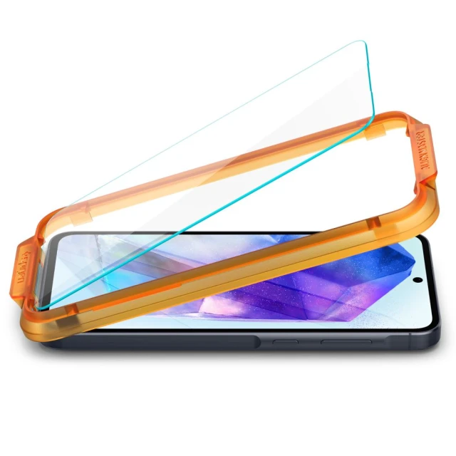 Захисне скло Spigen Glas.TR AlignMaster для Samsung Galaxy A55 5G (A556) (2 pack) Clear (AGL07775)