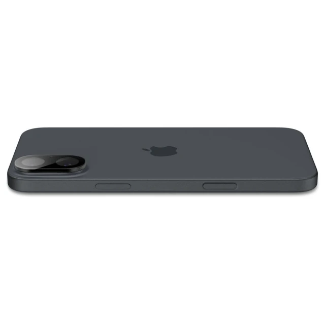 Защитное стекло Spigen для камеры iPhone 16 | 16 Plus Optik Glas. TR (2 pack) Black (AGL07922)
