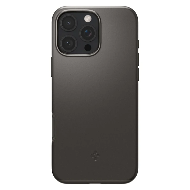 Чохол Spigen Thin Fit Mag для iPhone 16 Pro Gunmetal with MagSafe (ACS08107)