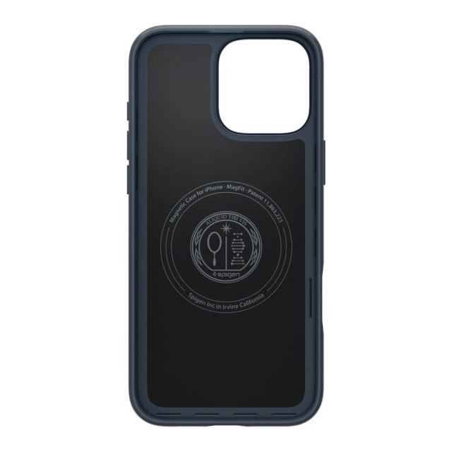 Чохол Spigen Thin Fit Mag для iPhone 16 Pro Metal Slate with MagSafe (ACS08108)