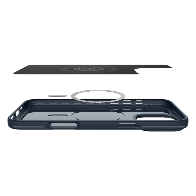 Чохол Spigen Thin Fit Mag для iPhone 16 Pro Metal Slate with MagSafe (ACS08108)
