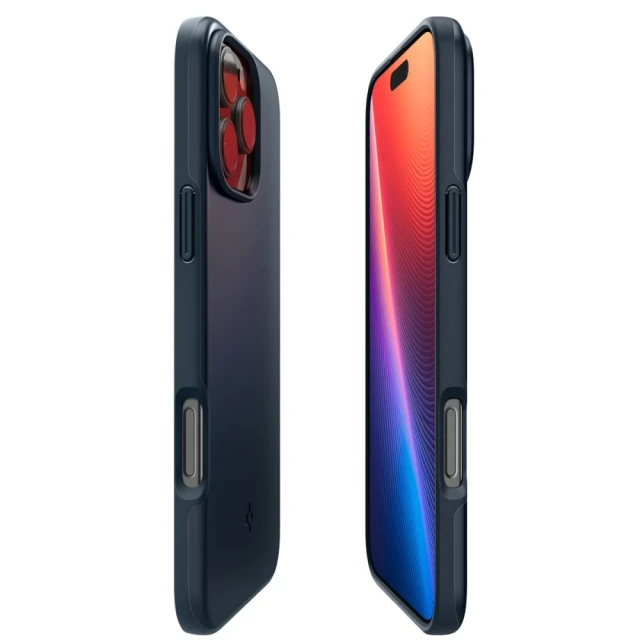 Чохол Spigen Thin Fit Mag для iPhone 16 Pro Metal Slate with MagSafe (ACS08108)