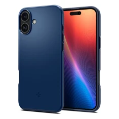 Чехол Spigen Thin Fit для iPhone 16 Navy Blue with MagSafe (ACS08187)