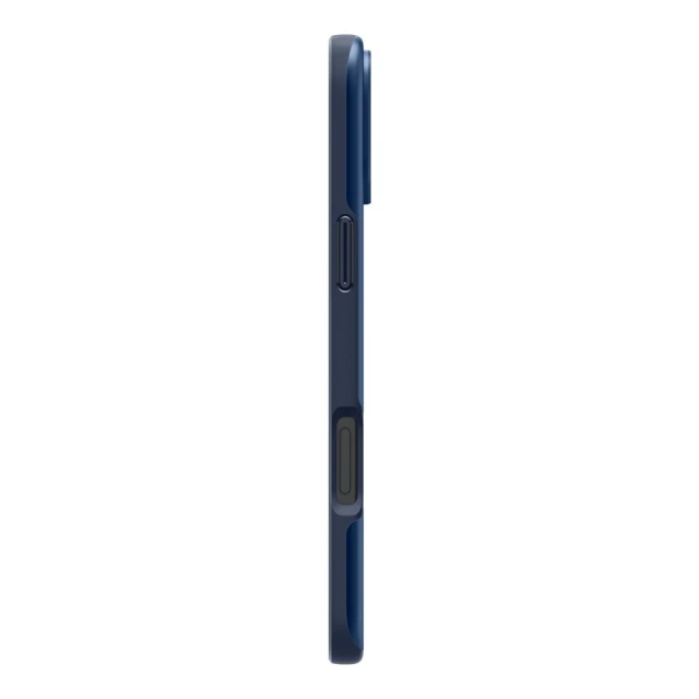 Чехол Spigen Thin Fit для iPhone 16 Navy Blue with MagSafe (ACS08187)