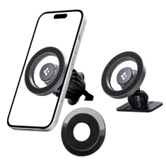 Автотримач Spigen MFT13 Magnetic Silver with MagSafe (ACP08314)