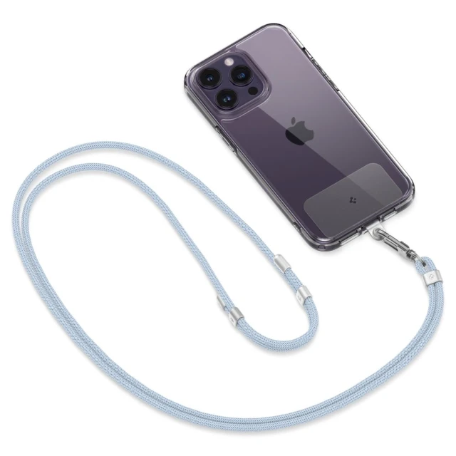 Набір ремінців Spigen Universal Strap Set Crossbody & Wrist Mute Blue (AFA08364)
