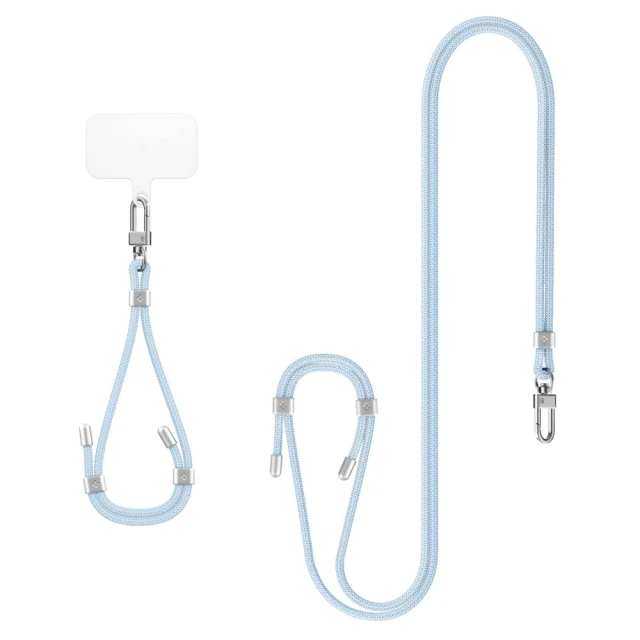 Набір ремінців Spigen Universal Strap Set Crossbody & Wrist Mute Blue (AFA08364)
