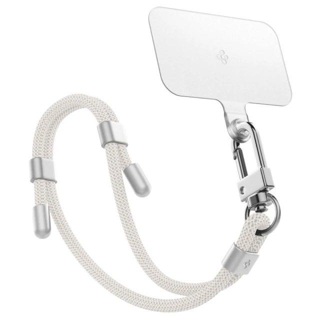 Набір ремінців Spigen Universal Strap Set Crossbody & Wrist Pearl White (AFA08365)