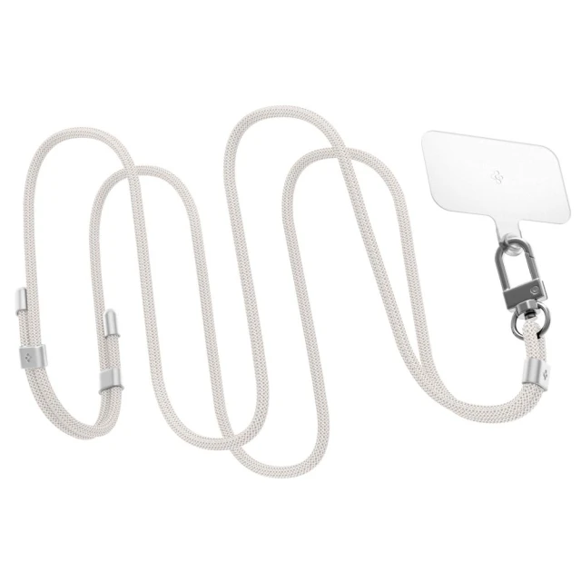 Набір ремінців Spigen Universal Strap Set Crossbody & Wrist Pearl White (AFA08365)