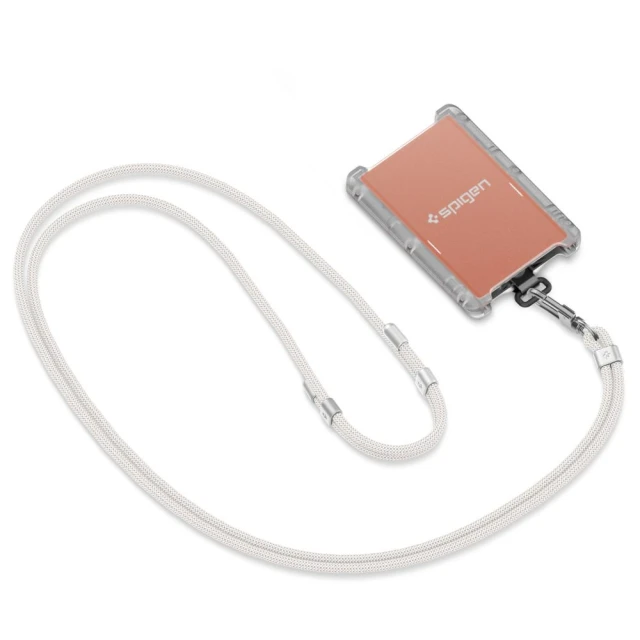 Набір ремінців Spigen Universal Strap Set Crossbody & Wrist Pearl White (AFA08365)