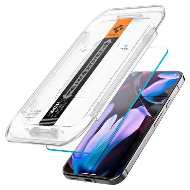 Захисне скло Spigen Glas.TR EZ FIT для Google Pixel 9 Pro XL (2 pack) Clear (AGL08445)