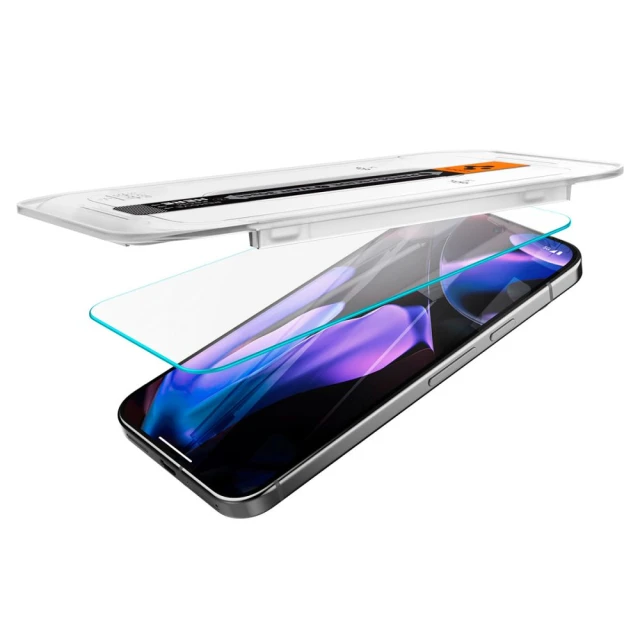Захисне скло Spigen Glas.TR EZ FIT для Google Pixel 9 Pro XL (2 pack) Clear (AGL08445)