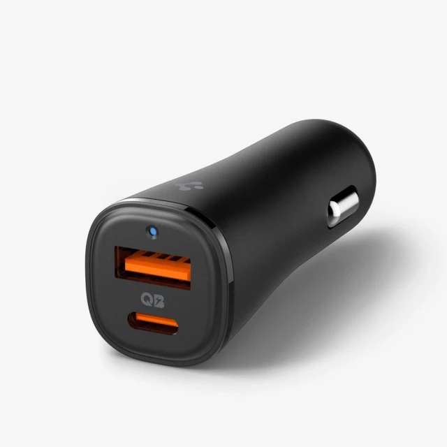 Автомобільний зарядний пристрій Spigen EV482 ArcStation Essential 48W Black (ACP08447)
