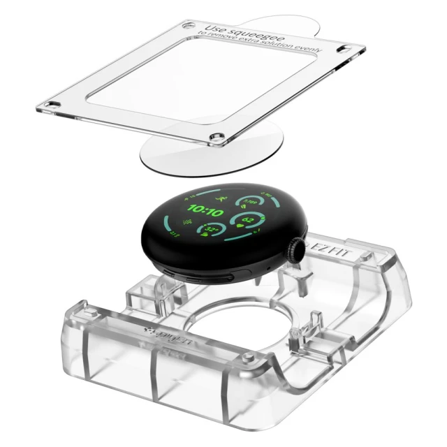 Захисна плівка Spigen Elite Shield EZ FIT для Google Pixel Watch 3/4/5 41mm Clear (2 pack) (AFL08524)