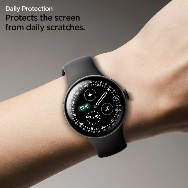 Захисна плівка Spigen Elite Shield EZ FIT для Google Pixel Watch 3/4/5 41mm Clear (2 pack) (AFL08524)