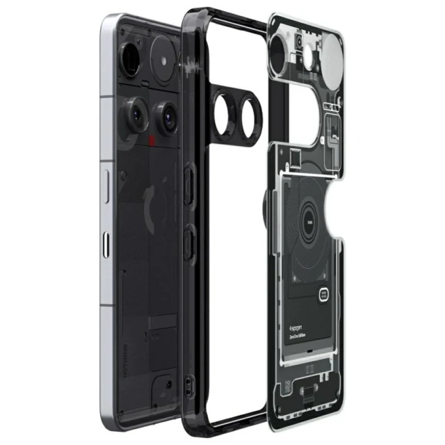 Чехол Spigen Ultra Hybrid Zero One для Nothing Phone 3 Black (ACS08568)