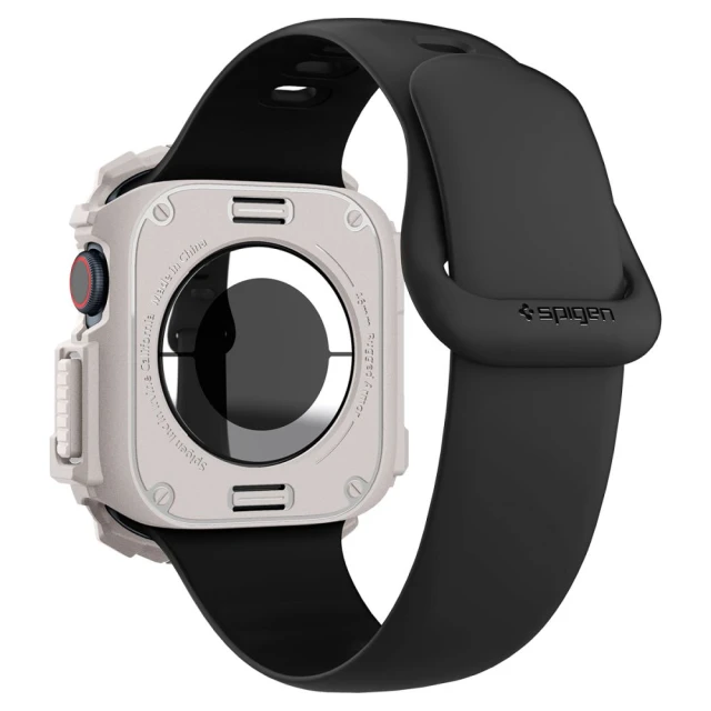Чохол Spigen Rugged Armor для Apple Watch 10 46 mm Dune Beige (ACS08600)