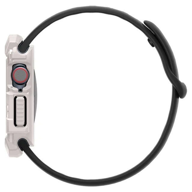 Чохол Spigen Rugged Armor для Apple Watch 10 46 mm Dune Beige (ACS08600)