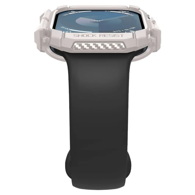 Чохол Spigen Rugged Armor для Apple Watch 10 46 mm Dune Beige (ACS08600)