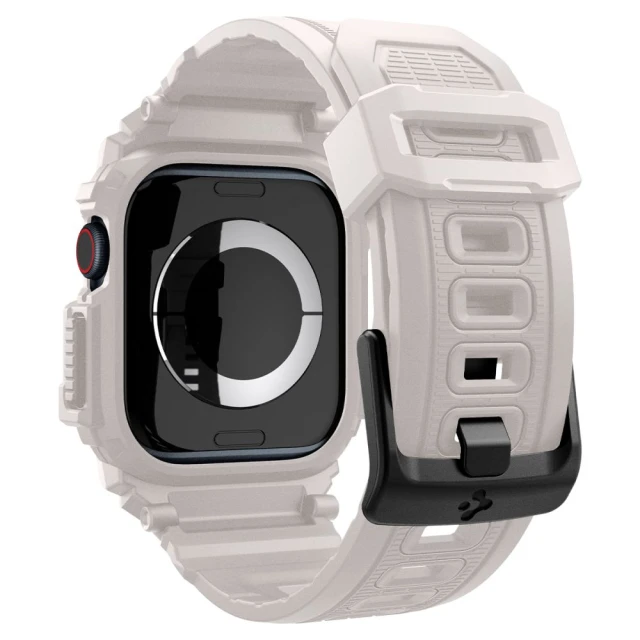 Чохол-ремінець Spigen Rugged Armor Pro для Apple Watch 10 46 mm Dune Beige (ACS08607)